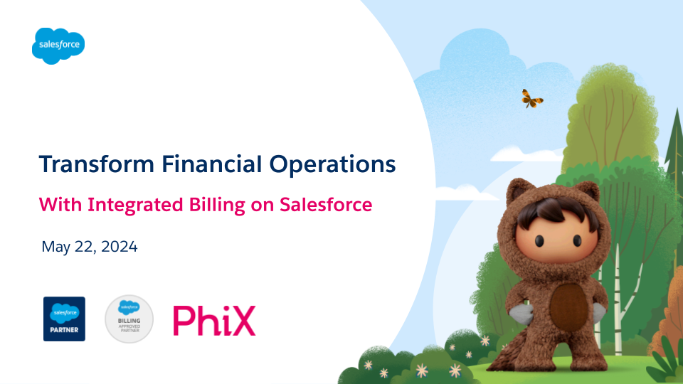 Transforming Financial Operations with Salesforce Billing Webinar